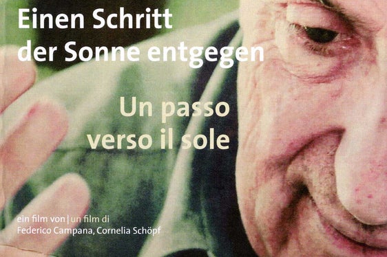 Mit dem Dokumentarfilm Einen Schritt der Sonne entgegen - Un passo verso il sole über Hans Glauber geht die Filmreihe im Bozner Kulturzentrum Trevi - Trevilab am 13. Dezember weiter. (Foto: LPA)