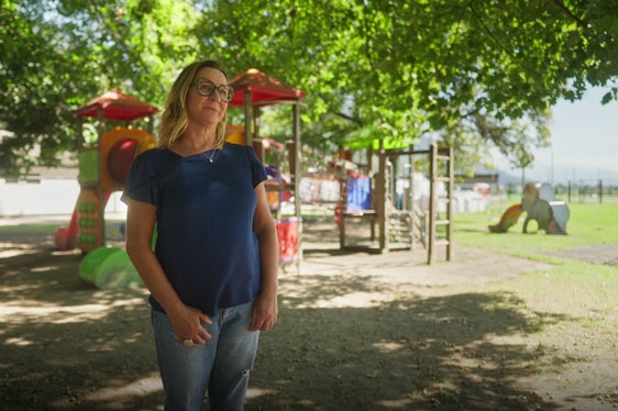 A Lana, la proposta di installare giochi accessibili a tutti è partita dal gruppo giovanile e dal servizio giovanile, racconta Vroni Rottensteiner, geometra del Comune di Lana. (Foto: USP)
