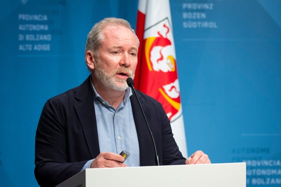 Alberto Zendrini, direttore dell'Ufficio valutazione della non autosufficienza, ha sottolineato la riduzione nel 2023 del tempo di attesa per la valutazione del fabbisogno assistenziale, da 9 a 4 mesi e mezzo (Foto: ASP/Fabio Brucculeri)