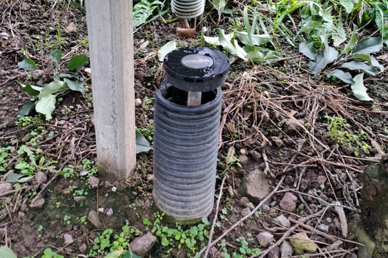 Ausgezeichnetes Projekt Sensorbasierte Bewässerung: im Bild ein Sensor (Foto: LPA/Agrarbetrieb Laimburg in der Agentur Landesdomäne)