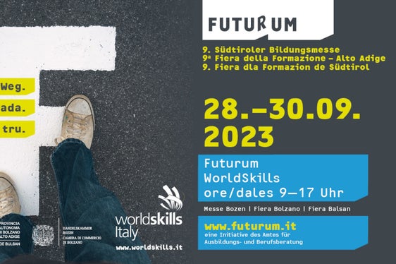 Dal 28 al 30 settembre, presso la Fiera di Bolzano, la 9ª edizione della fiera della formazione Futurum. Contemporaneamente si svolge il campionato nazionale di World Skills Italy 2023 (Foto: ASP)