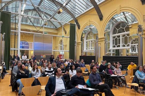 Die Streetwork-Tagung Ende Dezember im Landhaus in Bozen (Foto: Peter Koler)