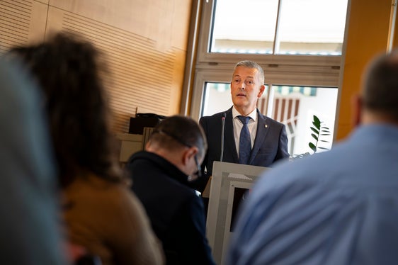 L'Alto Adige ha molti aspetti positivi da mostrare nel campo della gestione dei rifiuti, ha sottolineato Peter Brunner, assessore provinciale alla Protezione dell'ambiente, della natura e del clima. (Foto: USP/Fabio Brucculeri)