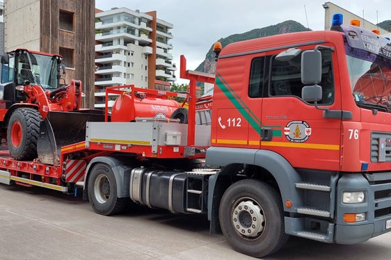 In seguito ai gravi danni provocati dai temporali in Emilia Romagna, la Protezione civile nazionale ha richiesto l’intervento della struttura provinciale. Pronti 40 volontari (Foto: ASP/Protezione civile)