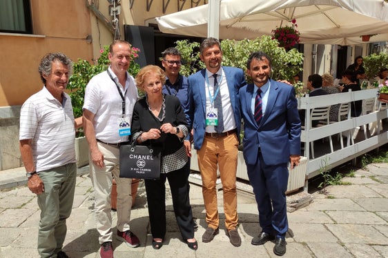 Da sinistra Gregor Prugger, Peter Demetz, Maria Falcone, Gerald Moroder, Daniel Alfreider e Vincenzo Di Fresco (Foto: ASP)