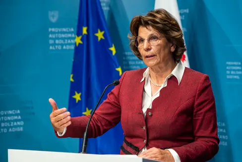 Landesrätin Maria Hochgruber Kuenzer: Mit dem Landesgesetz für Kulturgüter bekommt die Verwaltung unseres einzigartigen kulturellen Erbes einen neuen gesetzlichen Rahmen. (Foto: LPA/Fabio Brucculeri)