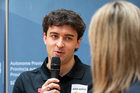 Matteo Bianchi aus Leifers zählt zu den aufstrebenden Athleten im Bahnradsport. 2024 und 2025 wurde er Europameister im 1000-Meter-Zeitfahren. (Foto: LPA/Fabio Brucculeri)