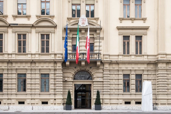 La Giunta provinciale ha approvato oggi la Relazione sulla performance dell'Amministrazione provinciale per il 2022. Gli obiettivi di sviluppo raggiunti sono aumentati del 10%. Nella foto il Palazzo provinciale 1 (Foto: ASP)