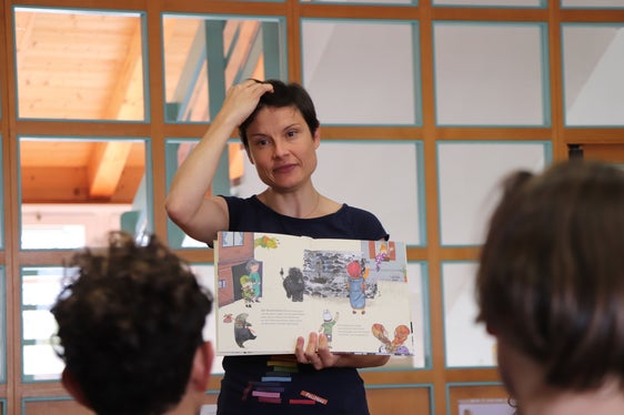 Die Frühjahrslesewoche steht vor der Tür, im Herbst 2022 war unter anderen Lena Raubaum in Südtirol zu Gat. (Foto: LPA/Amt für Bibliotheken und Lesen)