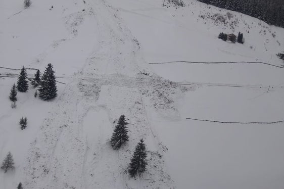 Negli ultimi anni sono cadute ripetutamente valanghe tra i masi Streiterhof e Pichlerhof, sei solo dal 2008, l'ultima nel 2021. (Foto: ASP)