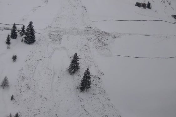 Negli ultimi anni sono cadute ripetutamente valanghe tra i masi Streiterhof e Pichlerhof, sei solo dal 2008, l'ultima nel 2021. (Foto: ASP)
