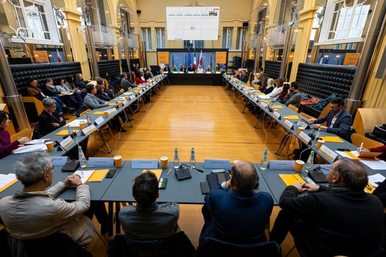 Il Comitato di sorveglianza del FSE+ si è riunito oggi a Palazzo Widmann. (Foto: USP/Fabio Brucculeri)