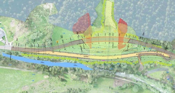 Um die Landesstraße in Ast im Pflerschtal (Gemeinde Brenner) besser vor Lawinen zu schützen und die einzige Verkehrsverbindung auch bei Schneefall aufrecht zu halten, wird die Lawinengalerie Puanlahne gebaut. (Foto: LPA)