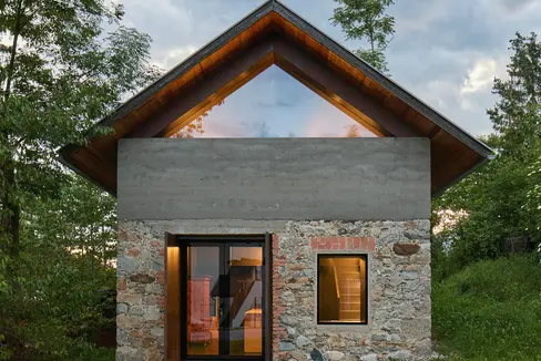 Der Preisträger aus Südtirol, Lukas Mayr, erarbeitete dieses Hauptprojekt Haidacher in Percha ein. (Foto: René Riller)