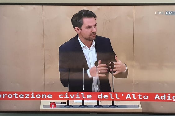 Alle 10.08 è andato in onda il messaggio che comunicava l'avvio della procedura di emergenza da parte della Protezione Civile. (Foto: ASP/RAS)