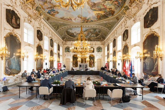 Durante la l'assemblea generale dell'Euregio Tirolo-Alto Adige-Trentino nella Hofburg di Innsbruck, è stato redatto un bilancio sulla Presidenza tirolese (Foto: Land Tirol /DieFotografen)