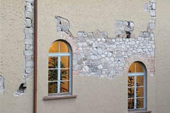 Das Sanierungsprojekt des Konservatoriums umfasst unter anderem die Instandsetzung und Verstärkung des Mauerwerks sowie den Anstrich der Außen- und Innenwände. (Foto: LPA/Landesamt für technische Gebäudeverwaltung)