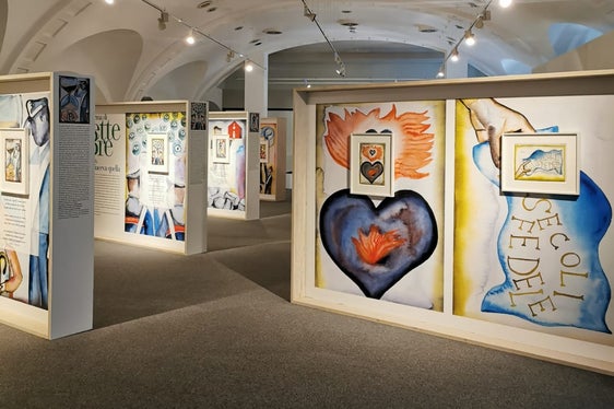 Blick in die Ausstellung im Kulturzentrum Trevi (Foto: Stefania Lorandi)