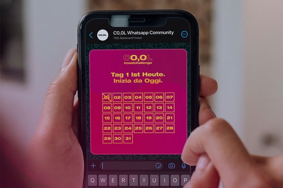 Un canale WhatsApp dedicato consente ai partecipanti di condividere le proprie esperienze con altri (Foto: ASP/Forum Prevenzione)