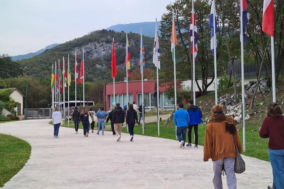 Il Festival della Gioventù dell'Euregio si è chiuso alla Campana dei caduti di Rovereto (Foto: Ufficio Stampa Pat e Euregio)