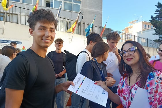 Der Unterricht war sehr intensiv, da das Ziel die Erlangung eines international anerkannten Sprachzertifikates ist. Die Prüfung wurde am vorletzten Aufenthaltstag an der Universität von Siena abgenommen. (Foto: LPA/Deutsche Bildungsdirektion/Jürgen Bergmann)