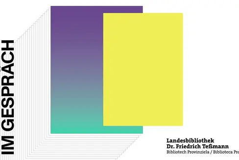 La locandina degli appuntamento dedicati alle letture organizzati dalla biblioteca provinciale Dr. Friedrich Teßmann.