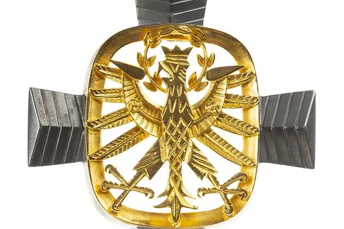 La croce al merito è la terza più alta onorificenza del Land Tirolo. (Foto: Land Tirol/Die Fotografen)