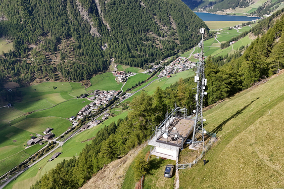 Die neue RAS-Webcam in Unser Frau in Schnals zeigt aktuelle Live-Bilder aus dem Schnalstal. (Foto: RAS)