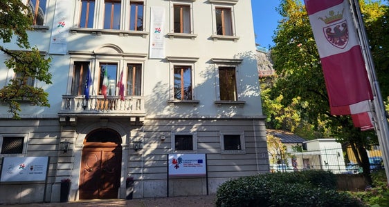 Casa Moggioli: i Martedì dell'Euregio si svolgono nella sede dell'Ufficio Euregio a Trento. (Foto: Euregio)