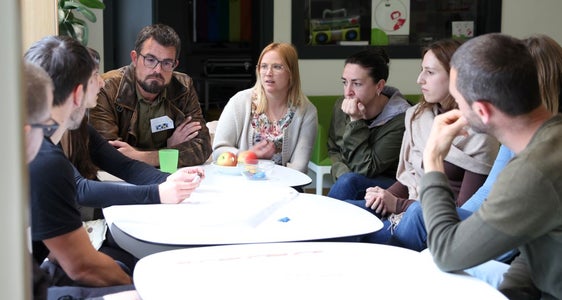 Austauschtreffen an der Landesberufsschule Luis Zuegg in Meran (Foto: LPA/Bildungsdirektion)
