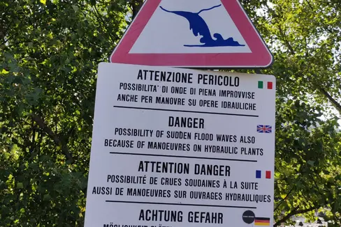 La Protezione civile invita la popolazione a fare attenzione ai pericoli legati ai corsi d’acqua ed a comportarsi in modo responsabile (Foto: ASP/Maja Clara)