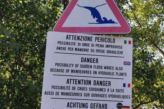 La Protezione civile invita la popolazione a fare attenzione ai pericoli legati ai corsi d’acqua ed a comportarsi in modo responsabile (Foto: ASP/Maja Clara)