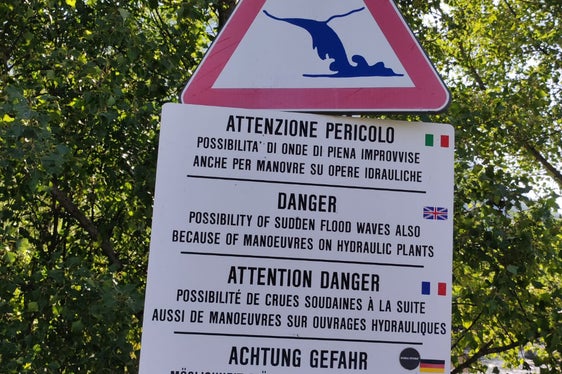 La Protezione civile invita la popolazione a fare attenzione ai pericoli legati ai corsi d’acqua ed a comportarsi in modo responsabile (Foto: ASP/Maja Clara)
