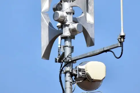Poco dopo le 10, probabilmente intorno alle 10 e 10, venerdì 13 ottobre verrà effettuato nuovamente il test d'allarme della Protezione civile con tutte le 570 sirene dell'Alto Adige; nella foto: Sirena ad Andriano (Foto: ASP/Associazione provinciale dei Vigili del Fuoco/Diddi Osele)