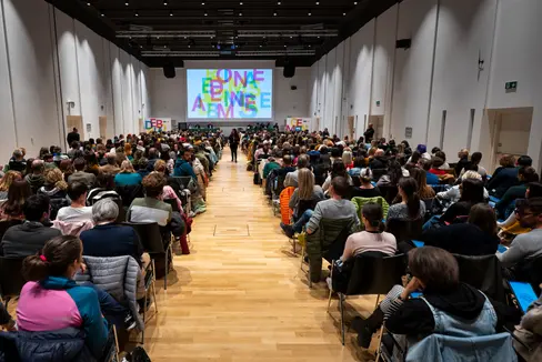 Oggi a Bolzano il concorso per 127 posti nell'amministrazione provinciale: 463 i partecipanti (Foto: USP/Fabio Brucculeri)