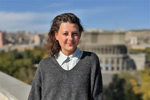 Die Südtiroler Journalistin Daniela Prugger wird für ihre Arbeit als freie Korrespondentin in Kiew mit der vom Land Südtirol gestifteten Claus-Gatterer-Auszeichnung gewürdigt. (Foto: Facebook)