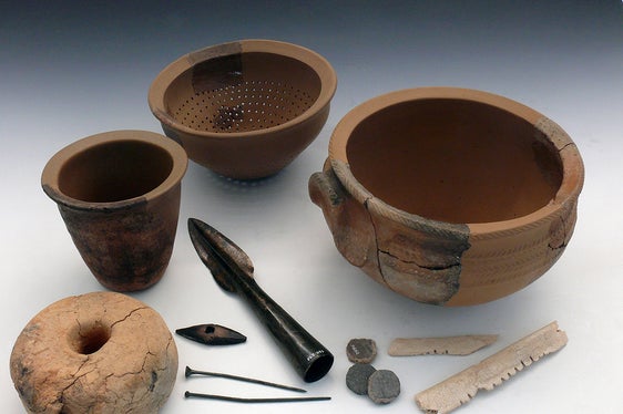 Durch die archäologische Ausstellung im Foyer des Palais Widmann führen am 9. Oktober jeweils um 11.30 Uhr sowie um 15 und 16 Uhr Archäologen des Denkmalamtes. (Foto: LPA/LDA)