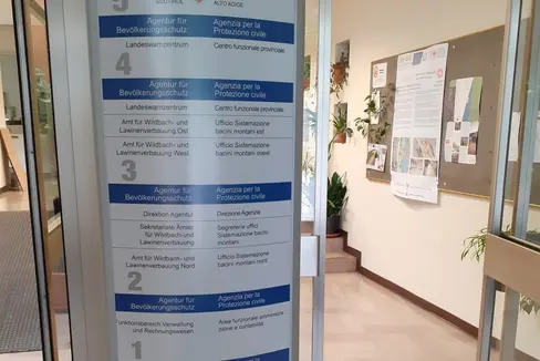 Das Amt für öffentliches Wassergut hat seinen Sitz in der Bozner Cesare-Battisti-Straße 23. (Foto: LPA/Amt für öffentliches Wassergut)