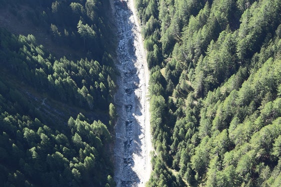 Die Wildbachverbauung erhöht mit einer Sperrenstaffelung und Uferschutzbauten im Laaserbach von der Brücke Aufleg flussaufwärts bis zur Mündung des Jennebachs den Schutz bei Hochwasser. (Foto: LPA/Agentur für Bevölkerungsschutz)