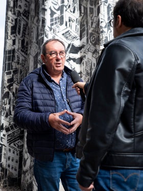 Wie Alain Bavay, Präsident des Pôle Métropolitain de l'Artois erklärte, seien die Ausrichtung auf neue, grüne Wirtschaftszweige und die Klimawandelanpassung wichtige Themen für das ehemalige Kohleabbaugebiet. (Foto: LPA/Fabio Brucculeri)