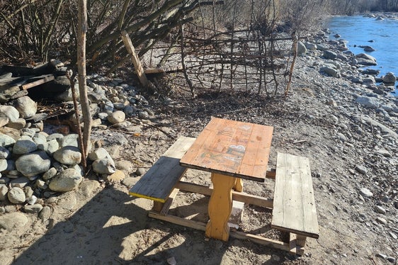 L'Ufficio provinciale sistemazioni bacini montani ovest dell'Agenzia per la Protezione civile dovrebbe iniziare tra una settimana i lavori di pulizia del Passirio a Merano, in località Lazago. (Foto: ASP/Ufficio sistemazione bacini montani Ovest)