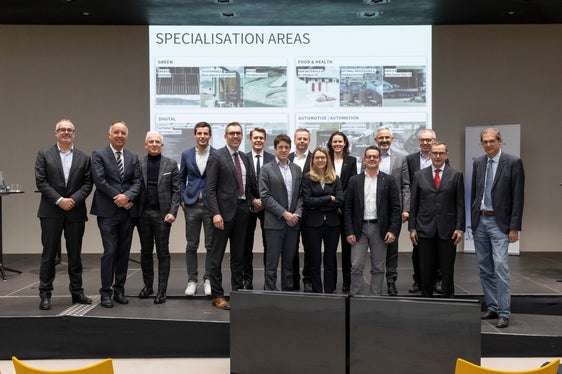 In un processo partecipativo con aziende, istituti di ricerca e stakeholder, il NOI Techpark ha sviluppato una cosiddetta strategia di specializzazione, che è stata presentata oggi (Foto: NOI Techpark)
