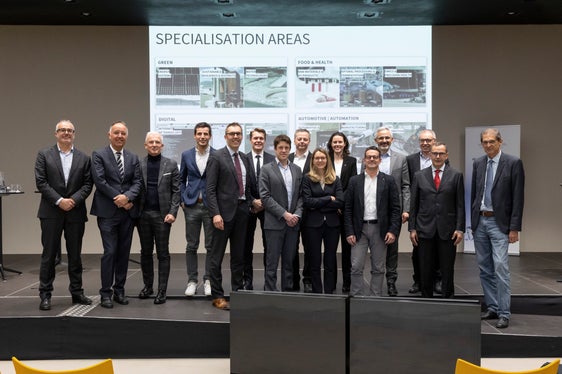In un processo partecipativo con aziende, istituti di ricerca e stakeholder, il NOI Techpark ha sviluppato una cosiddetta strategia di specializzazione, che è stata presentata oggi (Foto: NOI Techpark)