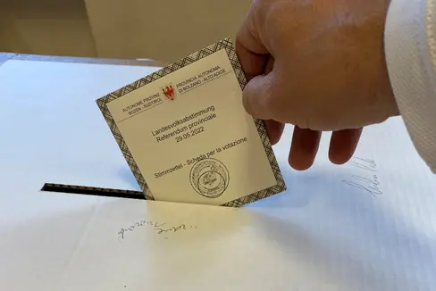 Il referendum provinciale confermativo sulla democrazia diretta in Alto Adige ha visto prevalere il No con una percentuale complessiva del 76% dei voti. (Foto: ASP)
