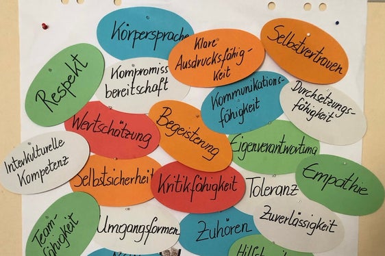 Nel corso del loro sviluppo personale, sociale e professionale, i partecipanti sono stati sostenuti tramite una combinazione di autoriflessione, lavoro creativo, giochi di ruolo ed esempi tratti dalla loro vita. (Foto: USP/Centro di coordinamento Formazione continua)