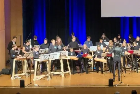 Gemeinsam mit deutschen und österreichischen Zitherspielenden hat Südtirols Zitherjugend in der Freiheitshalle in Hof bei Salzburg gerockt. (Foto: LPA/Stefan Mücksch)