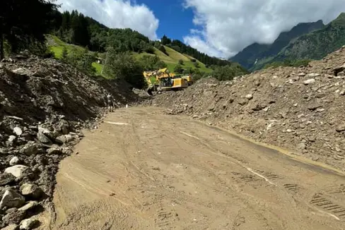 Auf der Landesstraße Pflersch soll eine neue Brücke für mehr Sicherheit für die Verkehrsteilnehmer sorgen. (Foto: LPA)
