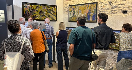 Circa 140 persone hanno partecipato alle visite guidate alla mostra speciale del Museo Storico Italiano della Guerra (MITAG) per l'Anno museale dell'Euregio. (Foto: MITAG)
