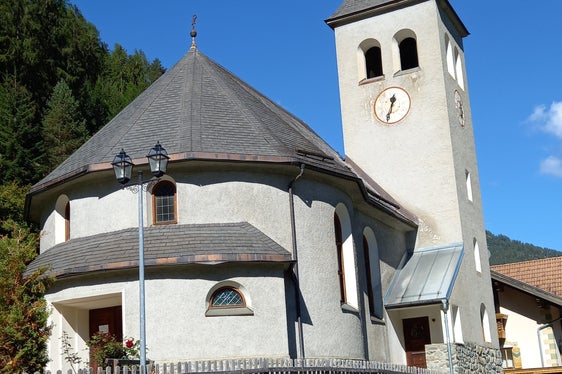 Esempio importante dell'architettura degli anni '20: anche la Chiesa di Santa Teresa a Gomagoi è stata posta sotto tutela storico-artistica (Foto: ASP/Soprintendenza ai beni culturali)