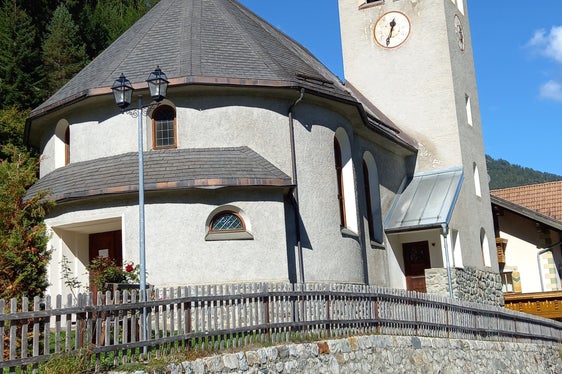 Esempio importante dell'architettura degli anni '20: anche la Chiesa di Santa Teresa a Gomagoi è stata posta sotto tutela storico-artistica (Foto: ASP/Soprintendenza ai beni culturali)